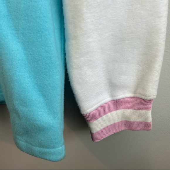 NWT Salem7 Pastel Fleece Quarter Zip High Neck Pullover Size Large - Picture 10 of 13